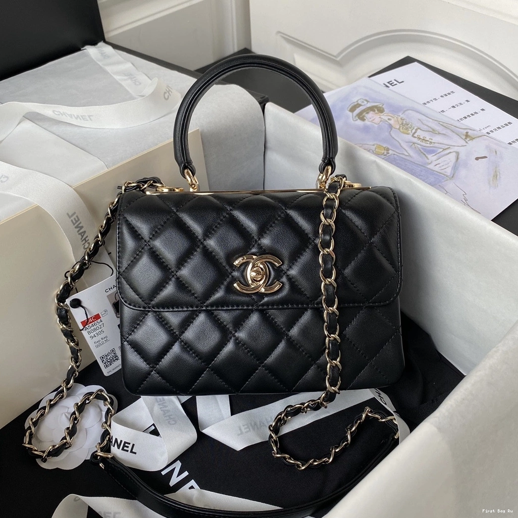 First Bag Ru CHANEL trendy -20CM CC 0821